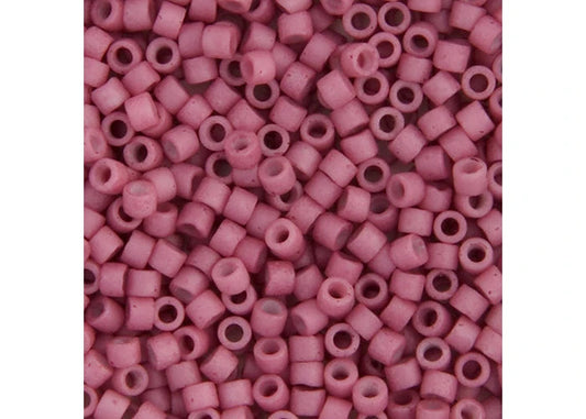 Antique Rose Opaque Matte-dyed Delica 11/0 db-800 - 250 / Matte - P