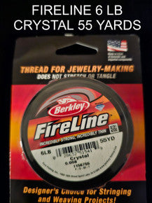 FireLine Crystal 6LB 55 Yards - Turtle Island Beads And Silver