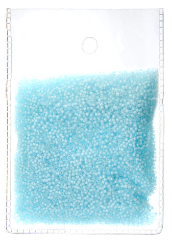 MIYUKI DELICA 11/0 AQUA AB LINED-DYED DB-78