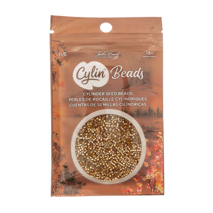 CYLIN BEAD 11/0 25G BAG OPAQUE TOASTED CARAMEL