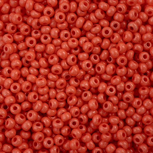 CZECH SEED BEAD 11/0 TERRA INTENSIVE ORANGE