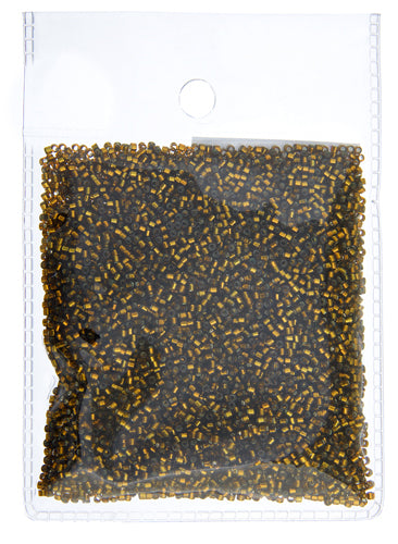 MIYUKI DELICA 11/0 GOLDEN OLIVE S/L DYED DB-604