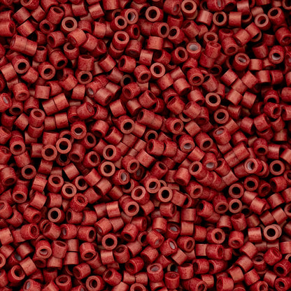 CYLIN BEAD 11/0 25G BAG DARK RED MAROON METALLIC MATTE