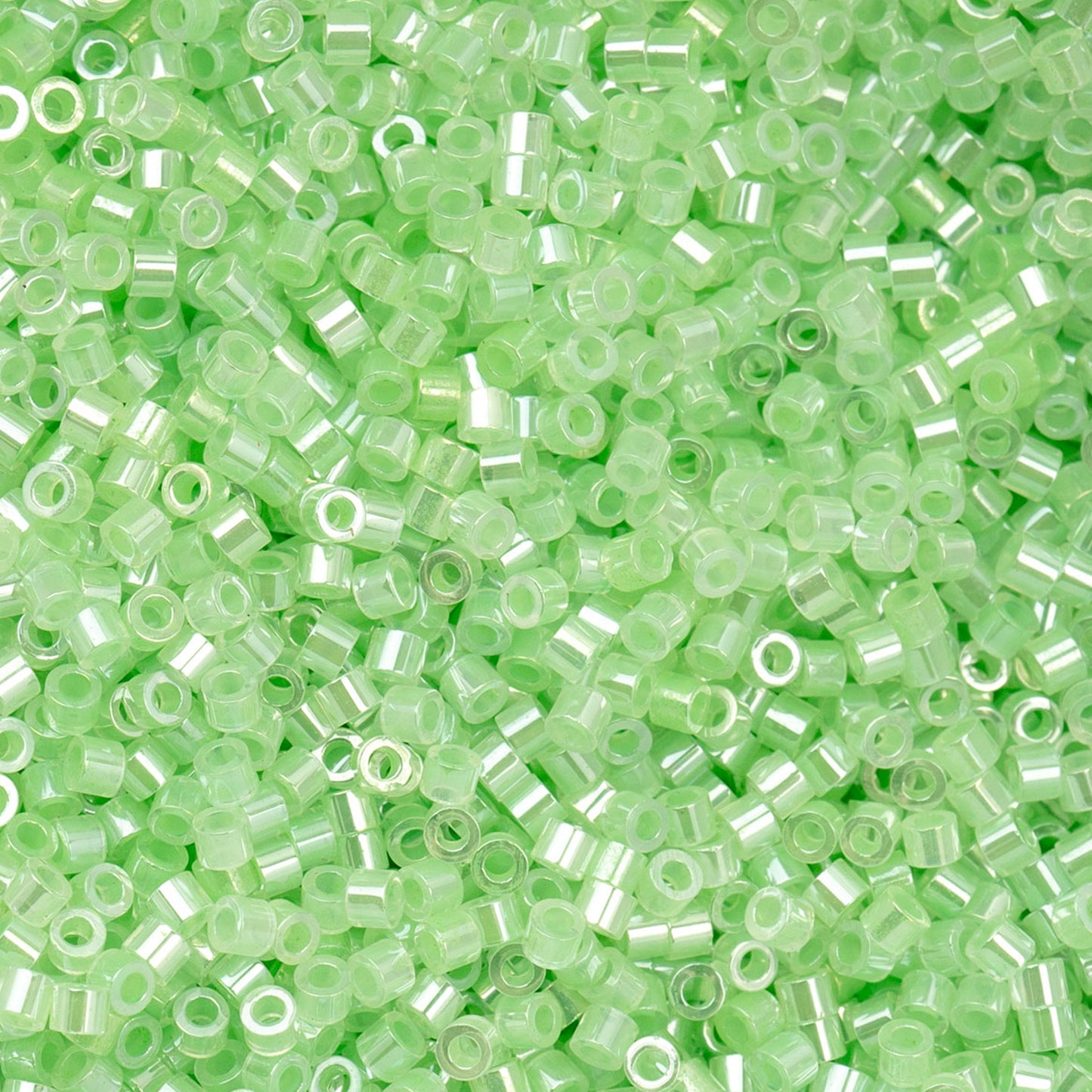 CYLIN BEAD 11/0 25G BAG LIGHT CRYSTAL GREEN CEYLON