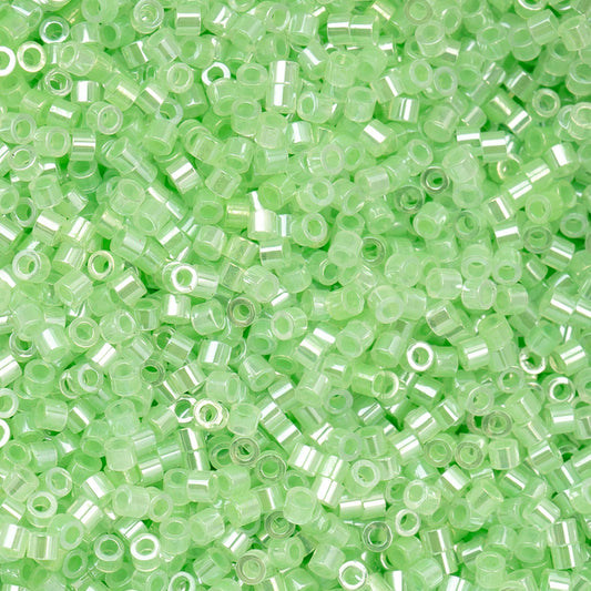 CYLIN BEAD 11/0 25G BAG LIGHT CRYSTAL GREEN CEYLON