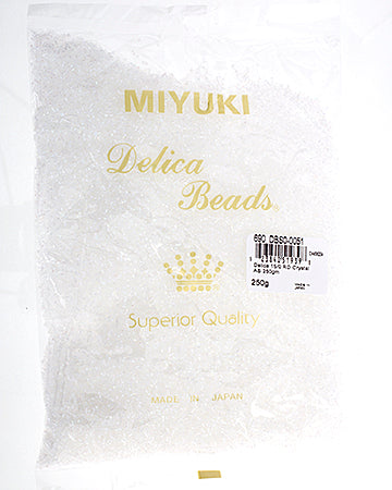 Miyuki Delica 15/0 Rd Crystal Ab Db-51