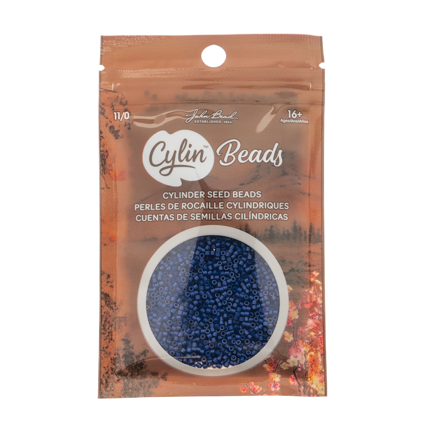 CYLIN BEAD 11/0 25G BAG OPAQUE COBALT BLUE