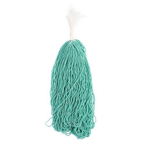 CZECH SEED BEADS 15/0 CUT APX100G OPAQUE TURQUOISE