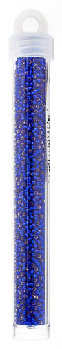 MIYUKI SEED BEAD 11/0 COBALT SILVER LINED