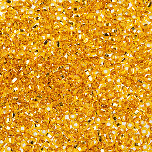 Czech Seed Beads Apx 24g 10/0 Topaz World