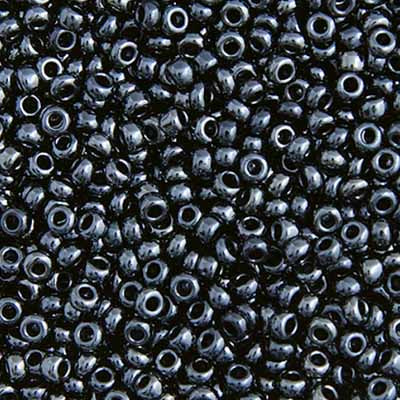 Czech Seed Bead Apx 22g Vial 10/0 Metallic Gunmetal