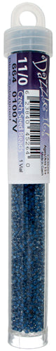 CZECH SEED BEAD 11/0 C/L BLUE