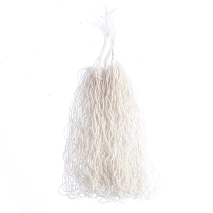 CZECH SEED BEADS 15/0 CUT APX100G OPAQUE WHITE