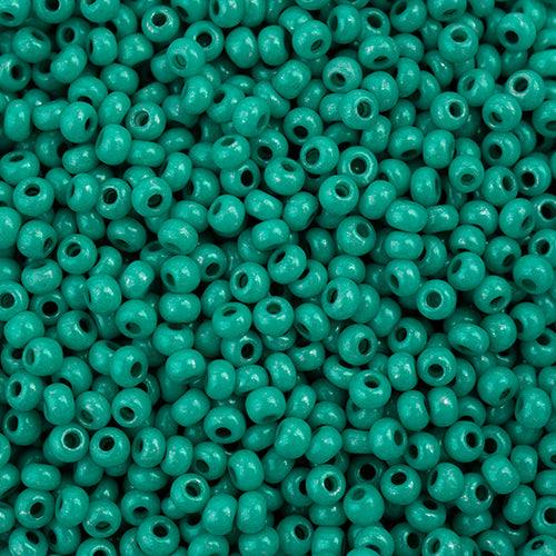 CZECH SEED BEAD 11/0 TERRA INTENSIVE DARK GREEN