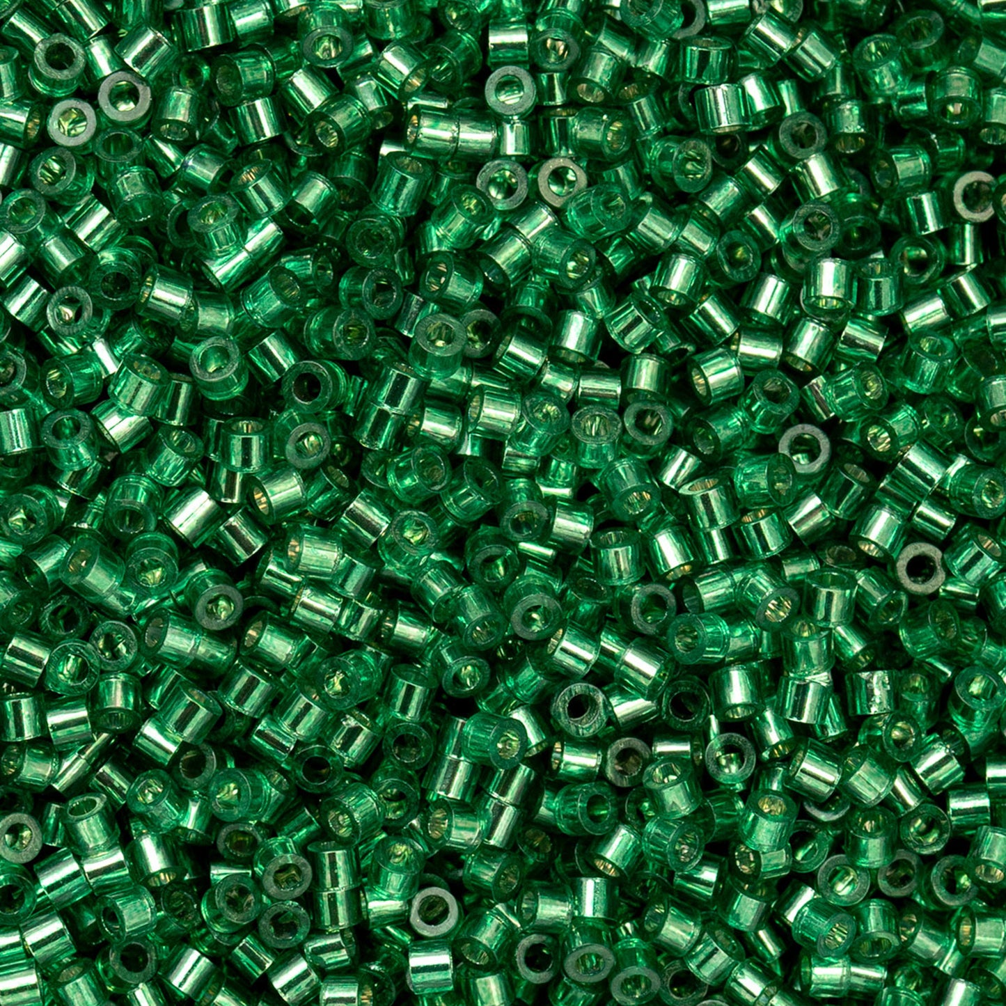 CYLIN BEAD 11/0 25G BAG EMERALD S/L