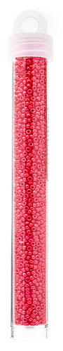 MIYUKI SEED BEAD 11/0 RED OPAQUE LUSTER