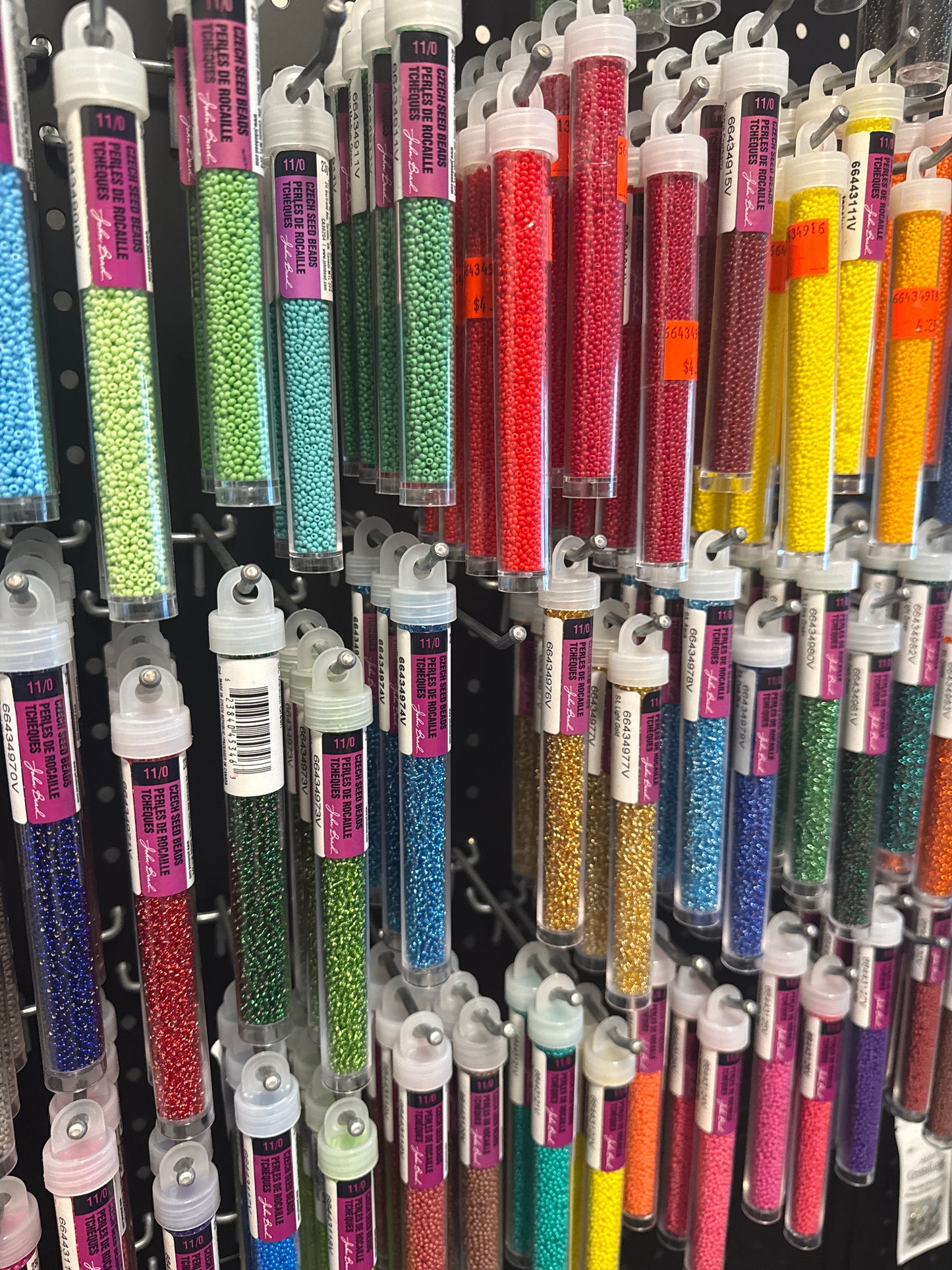 Czech 11/0 Mix And Match Pack (x12 - 25 G tubes)