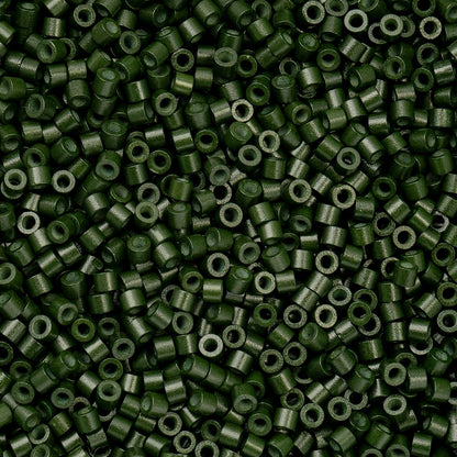 CYLIN BEAD 11/0 25G BAG OPAQUE FOREST GREEN