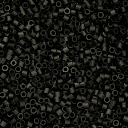 CYLIN BEAD 11/0 25G BAG BLACK MATTE