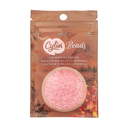 CYLIN BEAD 11/0 25G BAG LIGHT CRYSTAL PINK CEYLON