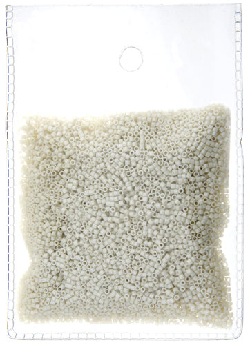 MIYUKI DELICA 15/0 RD ALABASTER OPAQUE GLAZED LUSTER DB-221