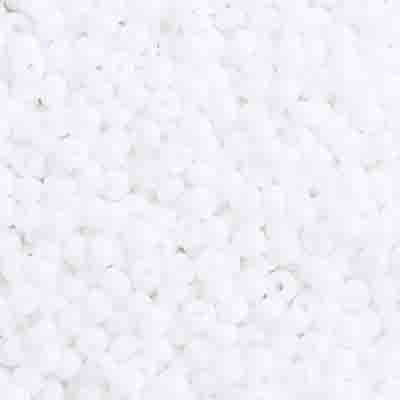 Czech Seed Bead Apx 22g Vial 10/0 Opaque White