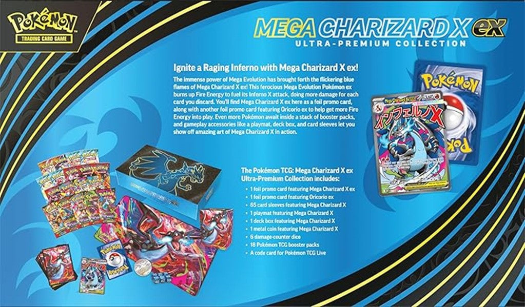 Pokémon TCG: Mega Charizard EX Ultra Premium Collection