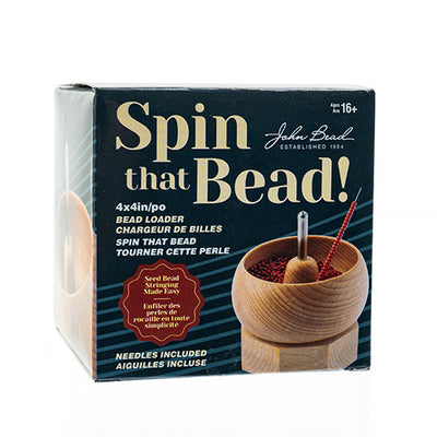 Bead Spinner/loader Includes 2 Needles 4x4in