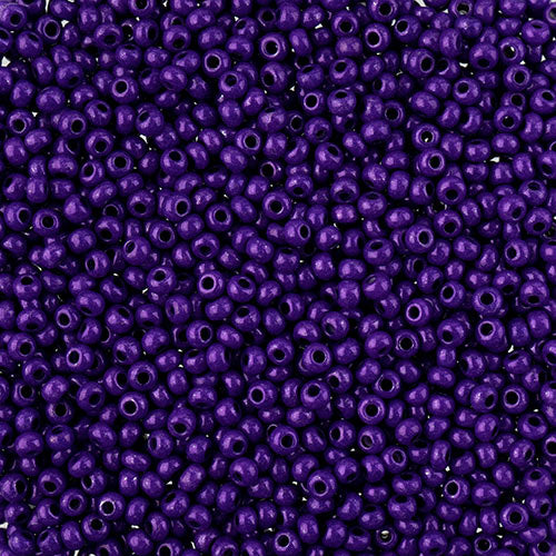 Czech Seed Bead Apx 22g Vial 10/0 Terra Intensive Purple