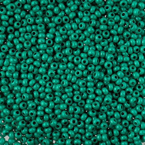 Czech Seed Bead Apx 22g Vial 10/0 Terra Intensive Dark Green