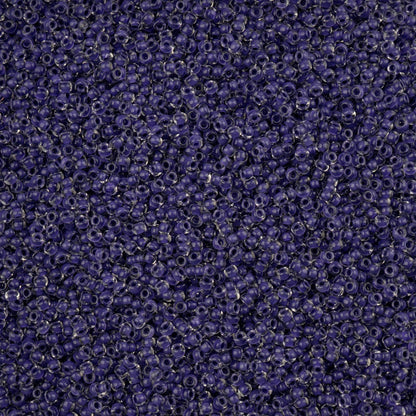 Czech Seed Beads Apx. 22g Vial 10/0 Crystal C/l Terra Intensive Purple