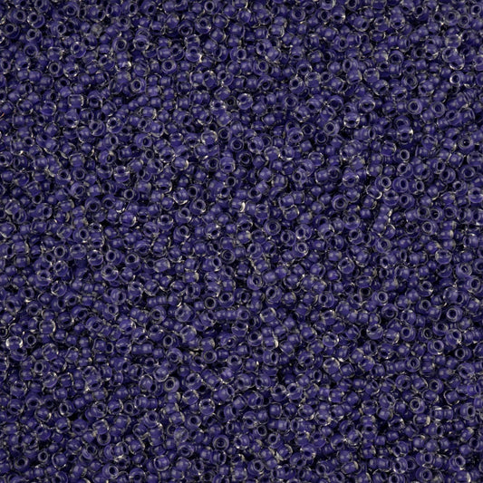Czech Seed Beads Apx. 22g Vial 10/0 Crystal C/l Terra Intensive Purple