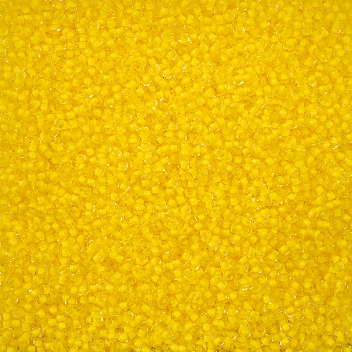 Czech Seed Beads Apx. 22g Vial 10/0 Crystal C/l Terra Intensive Yellow