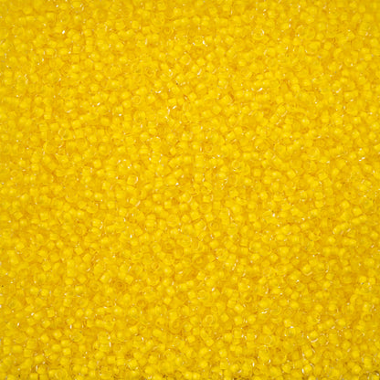 Czech Seed Beads Apx. 22g Vial 10/0 Crystal C/l Terra Intensive Yellow