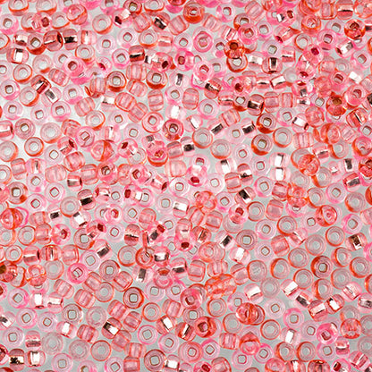 Czech Seed Beads Apx 24g Vial 10/0 Rose S/l