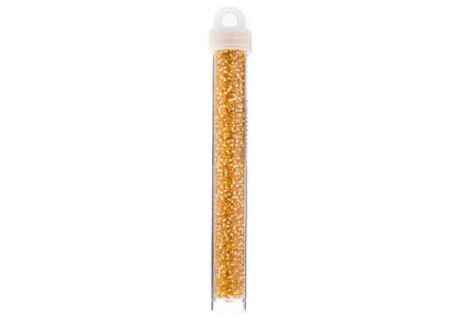 MIYUKI SEED BEAD 11/0 APX.22G GOLD SILVER LINED
