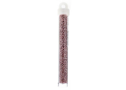 MIYUKI SEED BEAD 11/0 APX.22G SMOKY AMETHYST SILVER LINED