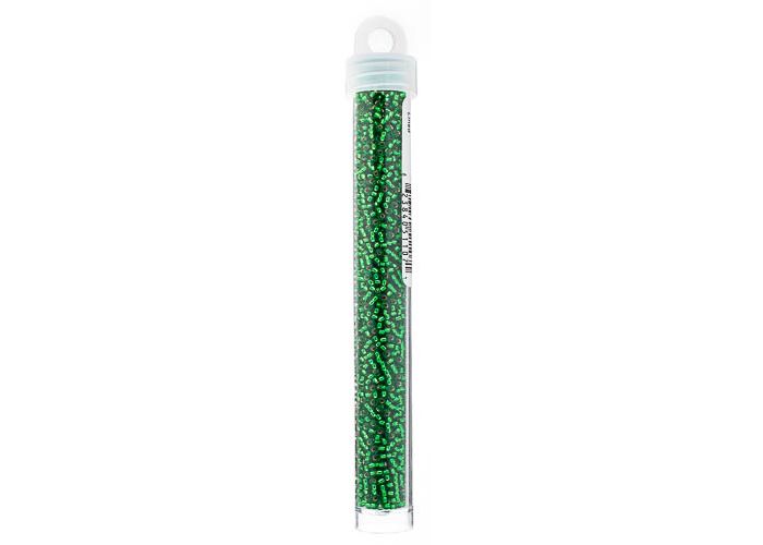 MIYUKI SEED BEAD 11/0 APX.22G GREEN SILVER LINED