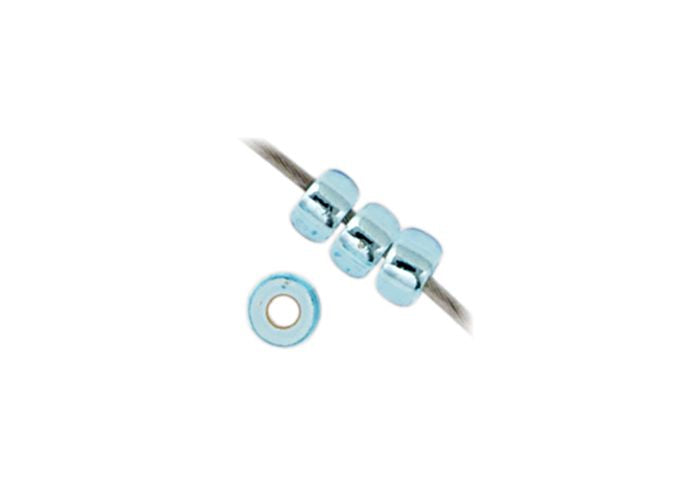 MIYUKI SEED BEAD 11/0 APX.22G AQUA SILVER LINED