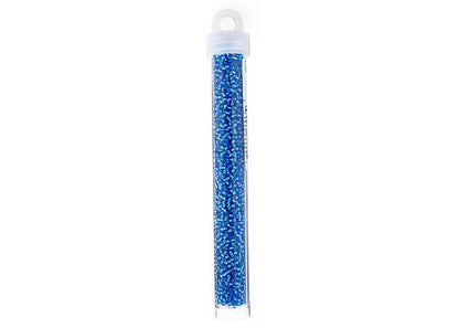 MIYUKI SEED BEAD 11/0 APX.22G SAPPHIRE SILVER LINED