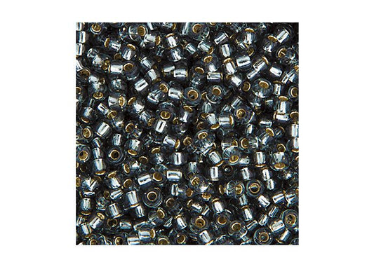 MIYUKI SEED BEAD 11/0 APX.22G GREY SILVER LINED