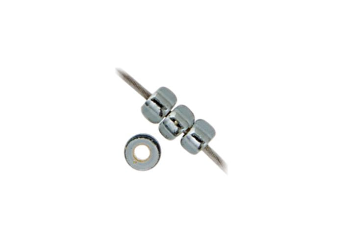 MIYUKI SEED BEAD 11/0 APX.22G GREY SILVER LINED