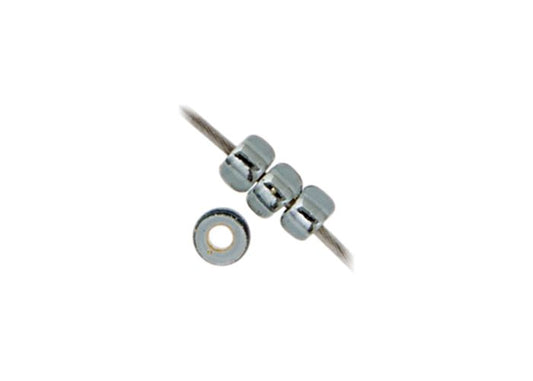 MIYUKI SEED BEAD 11/0 APX.22G GREY SILVER LINED