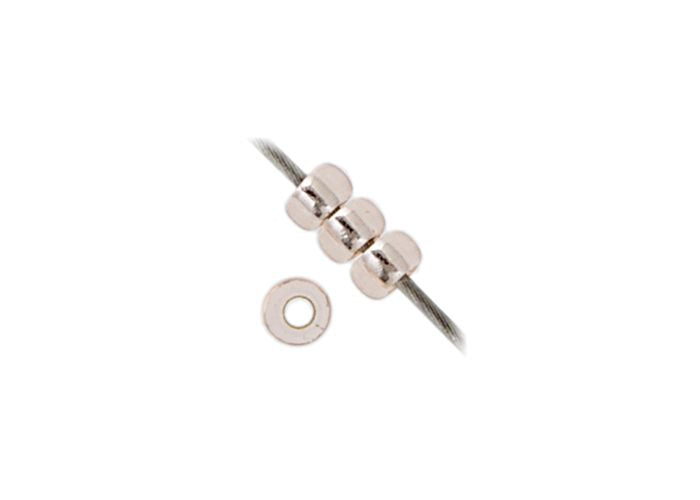 MIYUKI SEED BEAD 11/0 APX.22G PINK MIST SILVER LINED