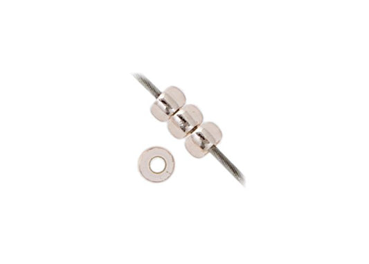 MIYUKI SEED BEAD 11/0 APX.22G PINK MIST SILVER LINED