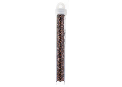 MIYUKI SEED BEAD 11/0 APX.22G ROOT BEER SILVER LINED