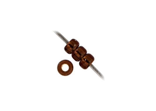 MIYUKI SEED BEAD 11/0 APX.22G ROOT BEER SILVER LINED