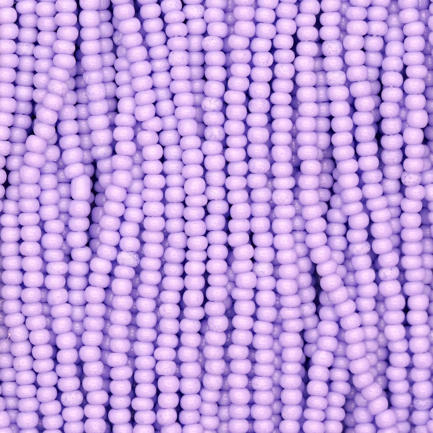 Czech Seed Beads, 11/0 – Solgel Chalk Lavender (strung)