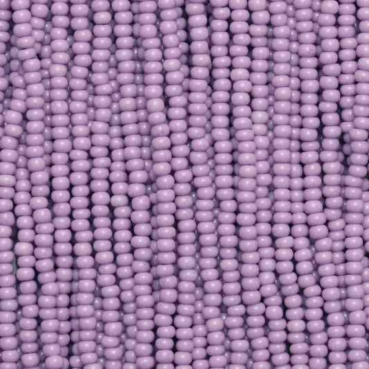 Czech Seed Beads, 11/0 – Solgel Chalk Violet (strung)