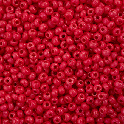 CZECH SEED BEAD 11/0 TERRA INTENSIVE RED